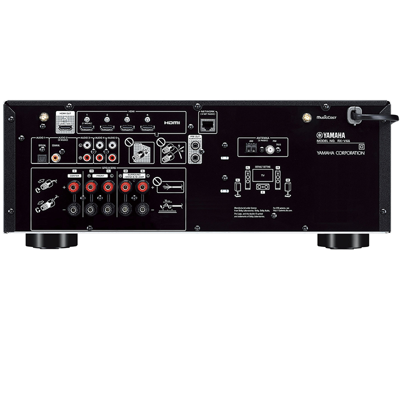 Yamaha RX-V4A 5.2-Channel HD Receiver with 8K HDMI & MusicCast - Image 2